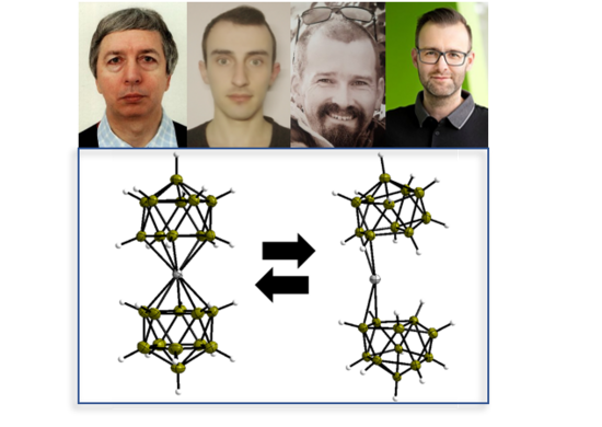 The BUW authors of the publication (from left to right): Dr Eduard Bernhardt, Andreas Drichel, Dr Björn Beele, Prof Dr Adam Slabon
